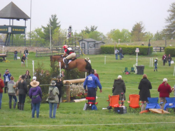 Great day for xc at Rolex 2013.  Perfect weather.  Buck Davidson smokin' xc.  Go Buck go!